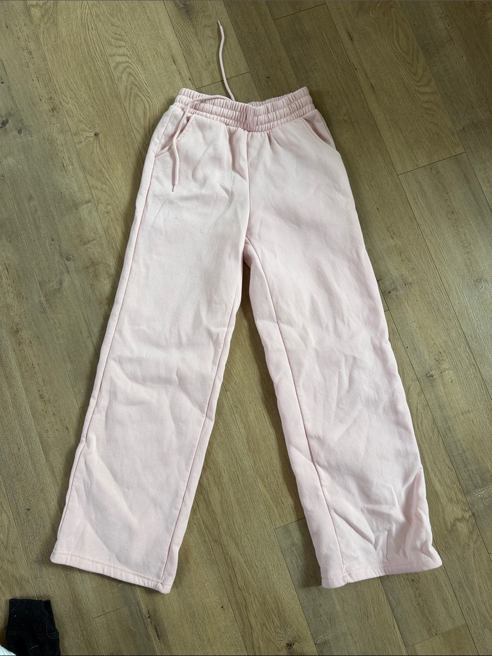 Women's Wide Leg Jogger Pants in Light Pink